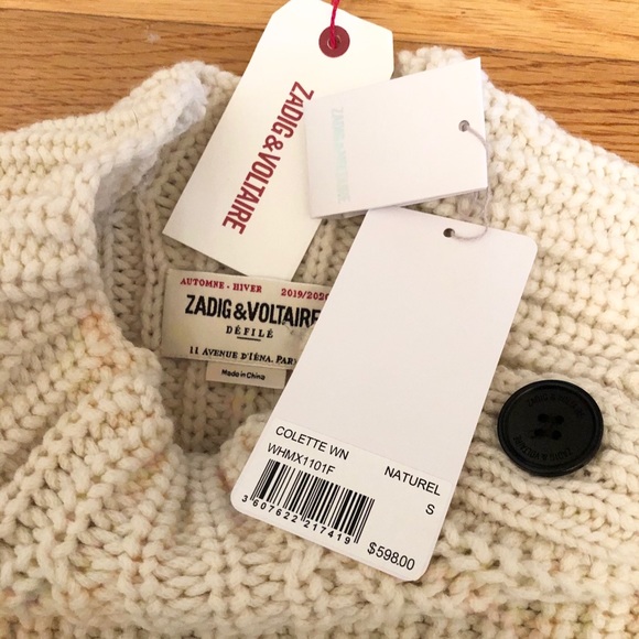 Zadig & Voltaire Fashion Show Colette Sweater - Picture 13 of 15